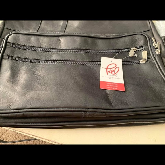 Piel leather cross-body tote bag - Picture 6 of 8